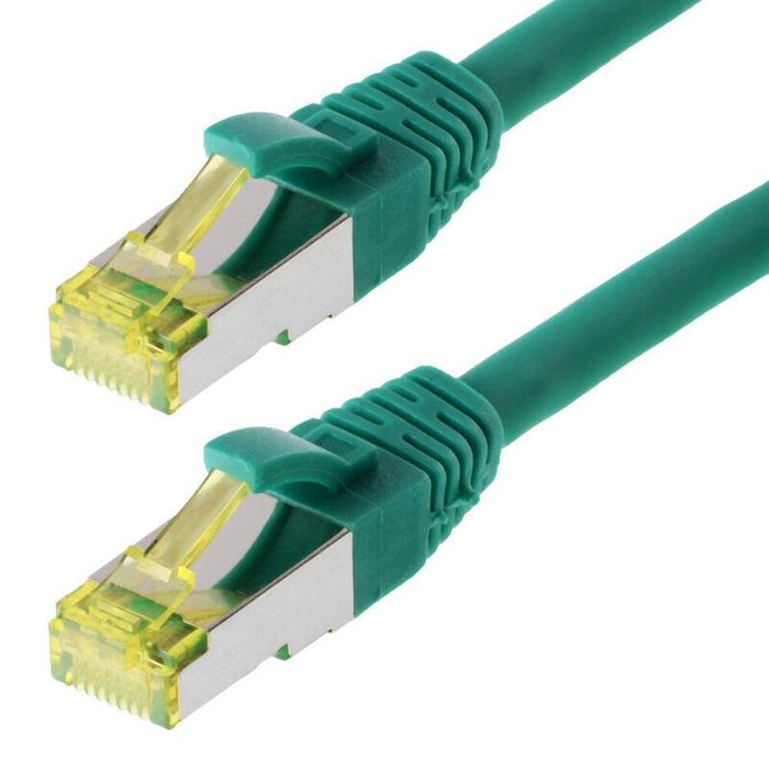 Helos Cable De Red S/Ftp Cat 6a Verde 0,5m