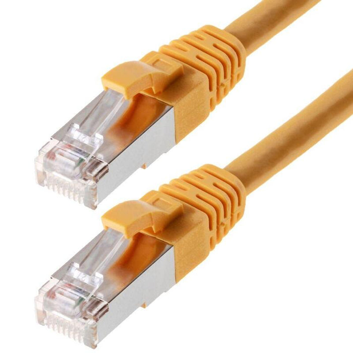Helos Cable De Red Sf/Utp Cat 5e Amarillo 7,5m