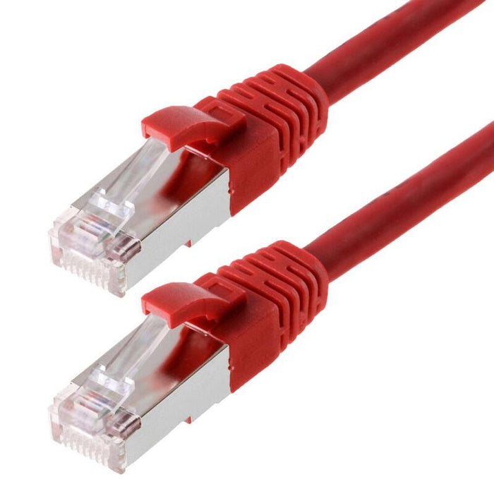 Helos Cable De Red Sf/Utp Cat 5e Rojo 1,0m