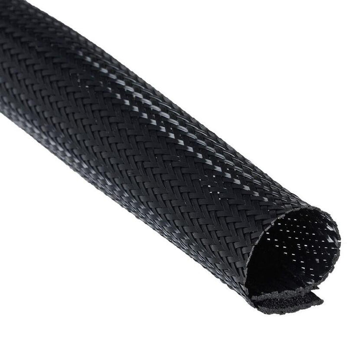 Helos Flexibler Kabelkanal Con Klettverschluss 2 M, Ø 51 Mm, Negro, Suelto