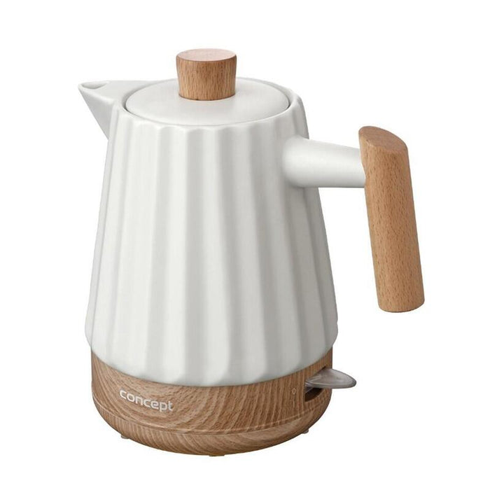 Hervidor Ceramiczny Rk0090 1,5l Bialy