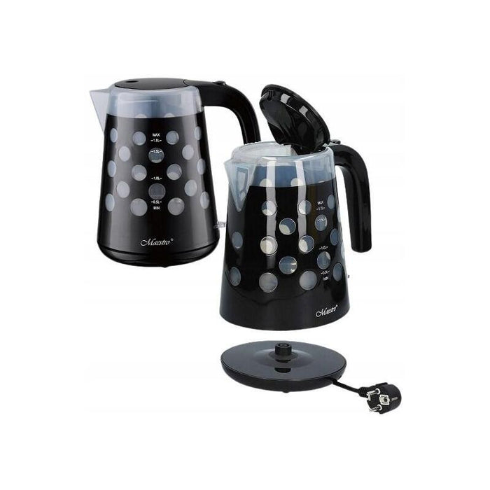 Hervidor Elektryczny 1,7l 2200w Mr-045-Black Maestro