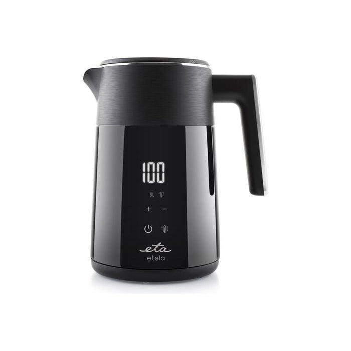 Hervidor  Eta959690000 De Agua Etela De Doble Capa Con Regulador, 1,5 L, Negro