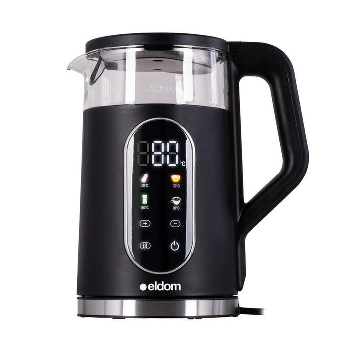 Hervidor Inalámbrico Eldom Con Control De Temperatura C560 Nuvia