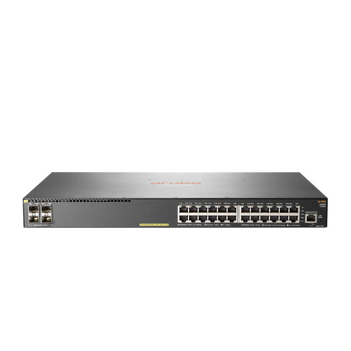 Hewlett Packard Enterprise Aruba 2930f 24g Poe+ 4sfp+ Gestionado L3 Gigabit Ethernet (10/100/1000) Gris 1u Energía Sobre Ethernet (Poe)