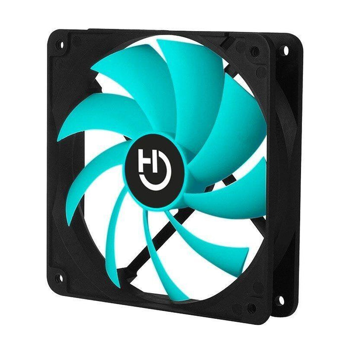 Hiditec Ventilador 4 Led Color  Azul 120mm