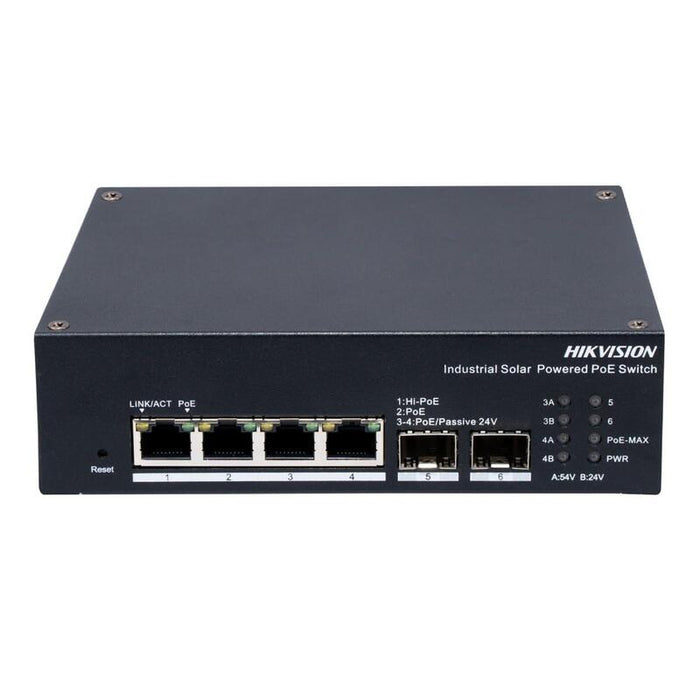 Hikvision Ds-3t1506hp-Ei-Ups/No Power Unit Managed Indumrie Solar Switch Poe