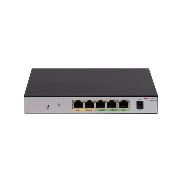 Hikvision Ds-3wg105g-Si Router Gigabit Ethernet Negro, Gris