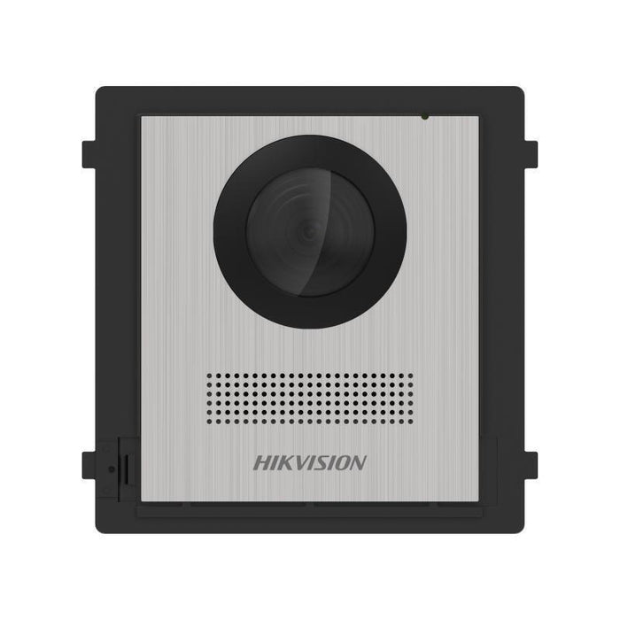 Hikvision Ds-Kd8003-Ime1(B)/Ns Sistema De Intercomunicación De Video 2 Mp Negro, Acero Inoxidable