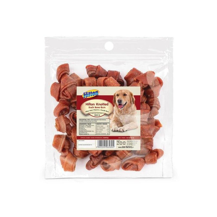 Hilton Knotted Duck Bone 6 Cm - Masticable Para Perros - 500g
