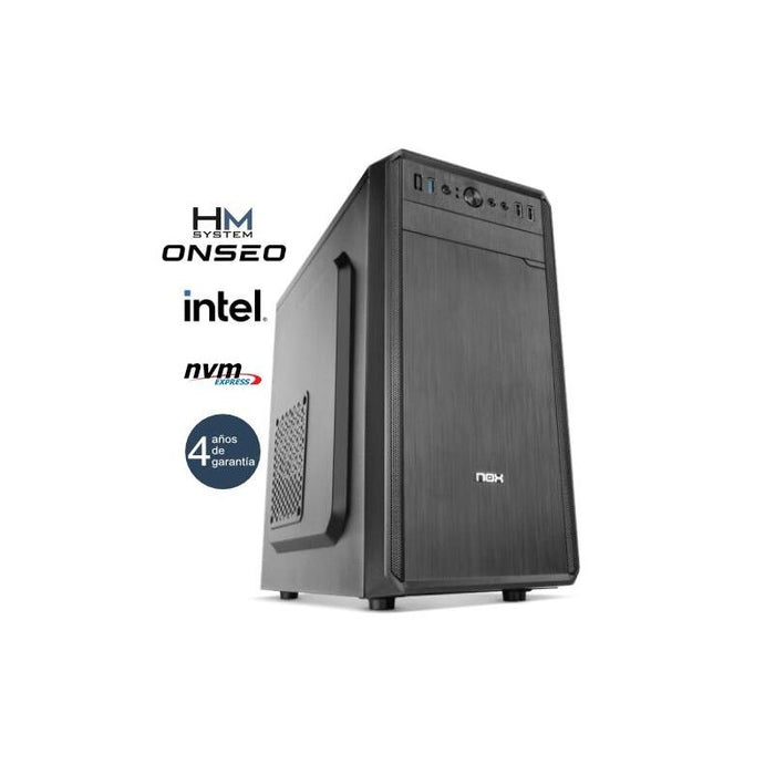 Hm System Abrego C10 Minitorre Mt 14ª Gen Intel Core I3 14100 8gb Ddr4 500gb Nvme Usb 3.0 4 Años Garantía 30 Días Doa