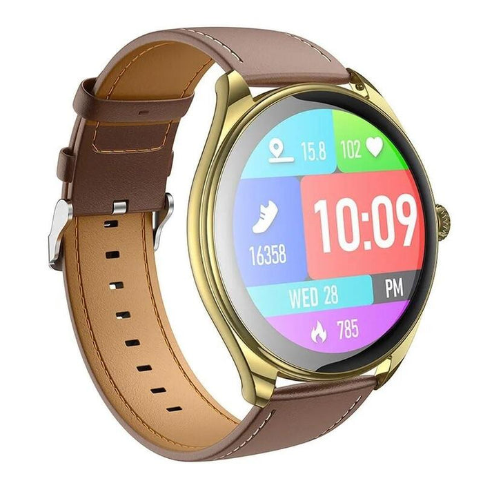 Hoco Smartwatch With Call Gold Y22