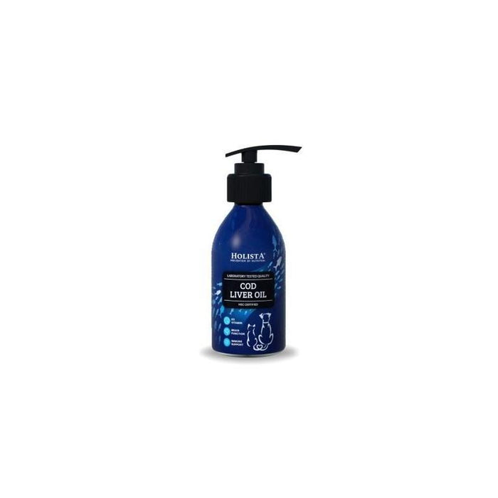 Holista Cod Liver Oil - Suplementos Para Perros Y Gatos - 100ml