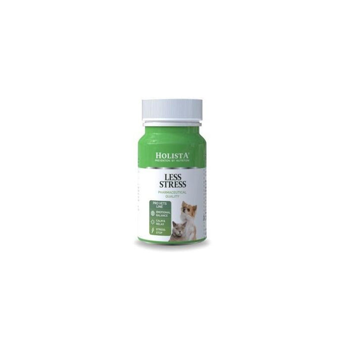 Holista Less Stress - Suplementos Para Perros Y Gatos -  60 Tabletas