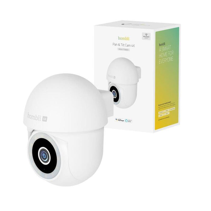 Hombli Smarte Outdoor Kamera, Compact Cam 4k, Weiss