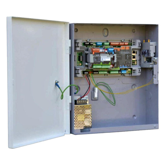 Honeywell Mpip2100ebx Panel Maxpro Intrusión Mpi2100e Con Caja Y Alimentador Mpibxm35