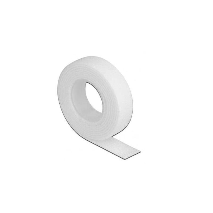 Hook And Loop Roll 25m X 15mm  White
