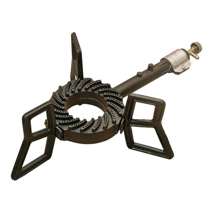 Hornillo A Gas De Hierro Fundido Con Tripoode, 6,5 Kw, Classic, 52 X 35 X 17 Cm