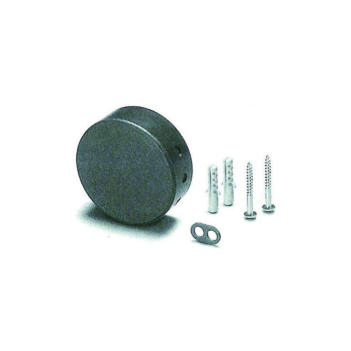 Houb 990122 Techo Distribuidor,6,8cm Pr.Negro,2dübeln+2schr.