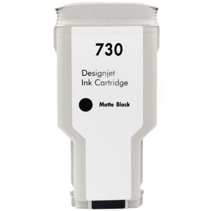 Hp 730 Negro Mate Tinta Generica - Reemplaza P2v71a/P2v65a