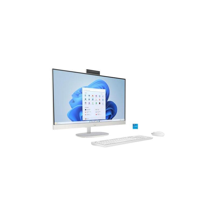 Hp All-In-One 27-Cr0008ng, Sistema De Pc Blanco, Windows 11 Home 64-Bit 8y3q5ea#Abd