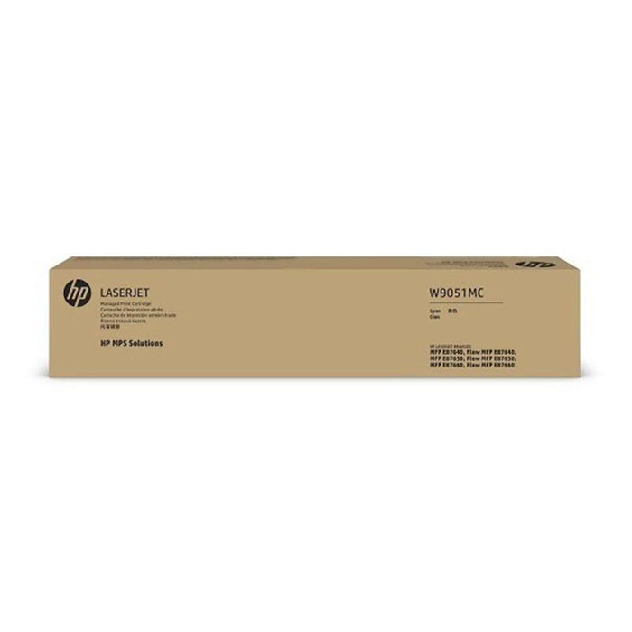 Hp Cartridge Cyan (W9051mc) 52k  Ve 1 Stã¼ck Fã¼r Color Laserjet Managed Mfp E87640, E87650, E87660  Bestellartikel, Nicht Stornierbar!