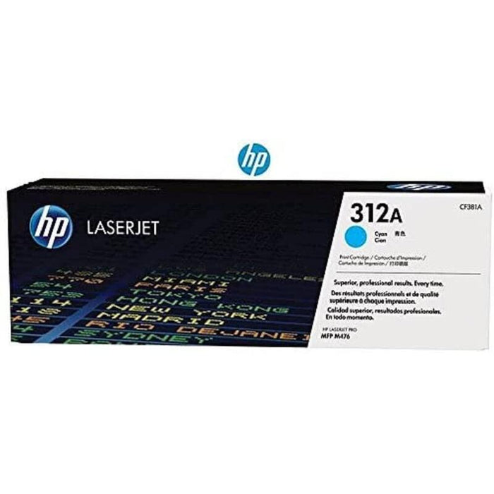 Hp Contract Cartridge No 312ac Hp312ac Hp 312ac Cyan (Cf381ac)