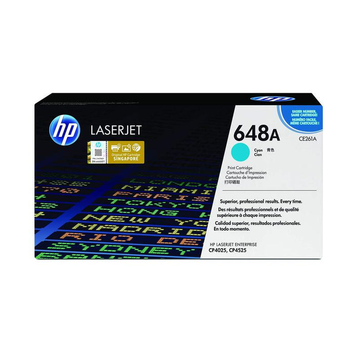 Hp Contract Cartridge No 648a Hp648a Hp 648a Cyan (Ce261ac)