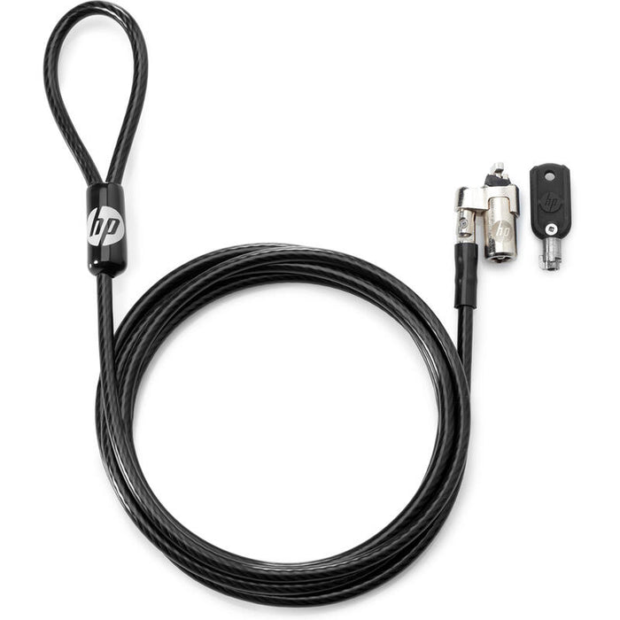 Hp Master Keyed Cable Lock 10mm Cable Antirrobo Negro 1,83 M