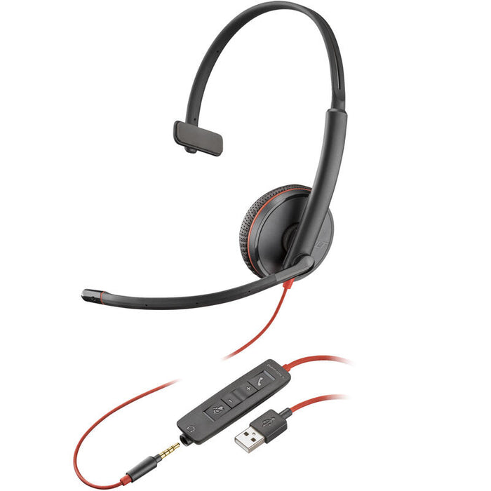 Hp Poly Negrowire 3215 Usb-A Mono