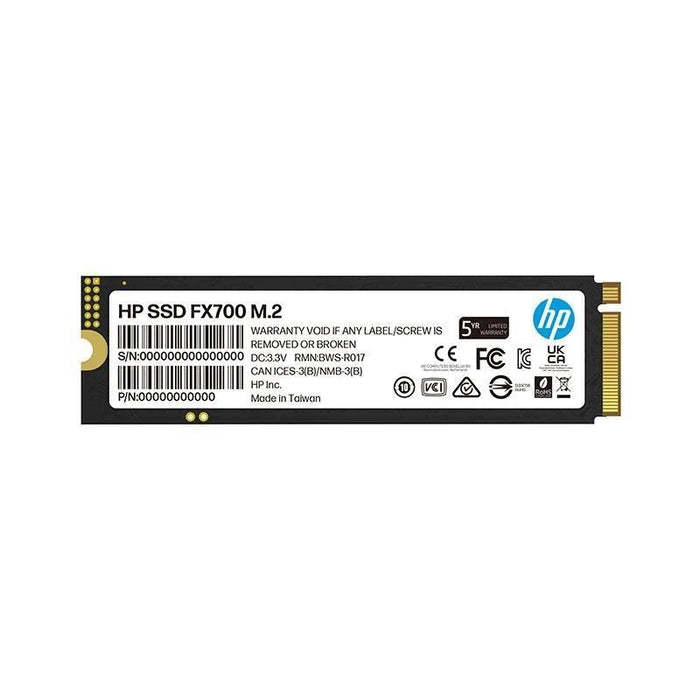 Hp Ssd Fx700 2tb M.2  Pcie Gen 4 Nvme