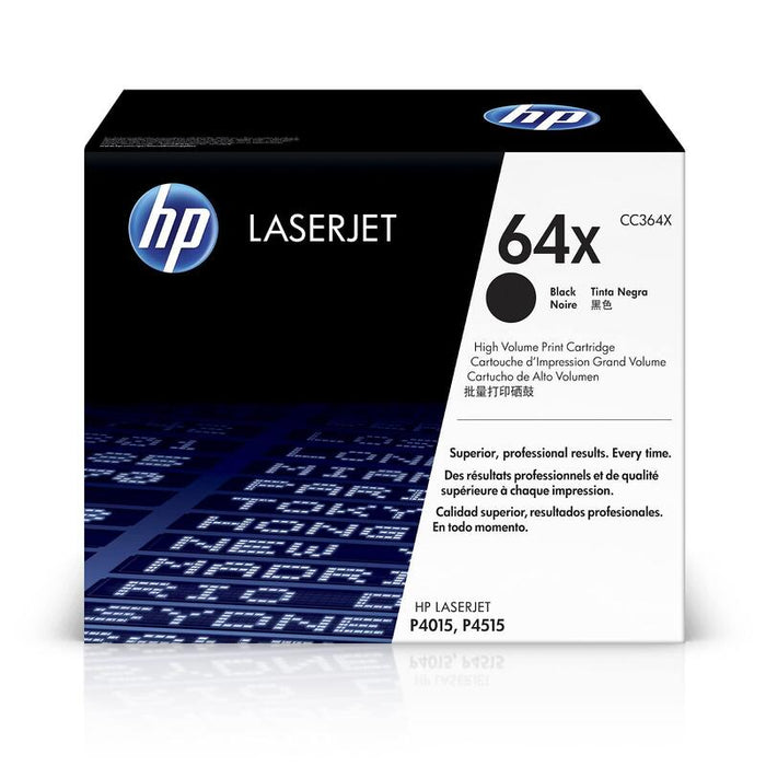 Hp Tonerpatrone - Contract - Cc364xc - No.64x - Schwarz - 24.000seiten