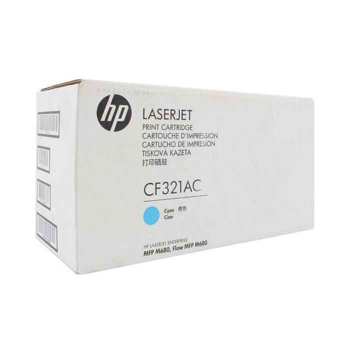 Hp Tonerpatrone - Contract - Cf321ac - No.653a - Cyan - 16.500seiten