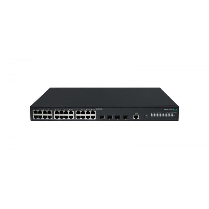 Hpe Networking Comware 2050 24p 10/100/1000bt Poe+ 4p Sfp 1g/2.5g 420w Conmutador Gestionado 24 X 10/100/1000base-T (Poe+) + 4 X 1/2.5gbase-T (Poe++) + 4 X 1/2.5gbase-X (Uplink / Stacking) Montable En Rack Poe++ (420 W)
