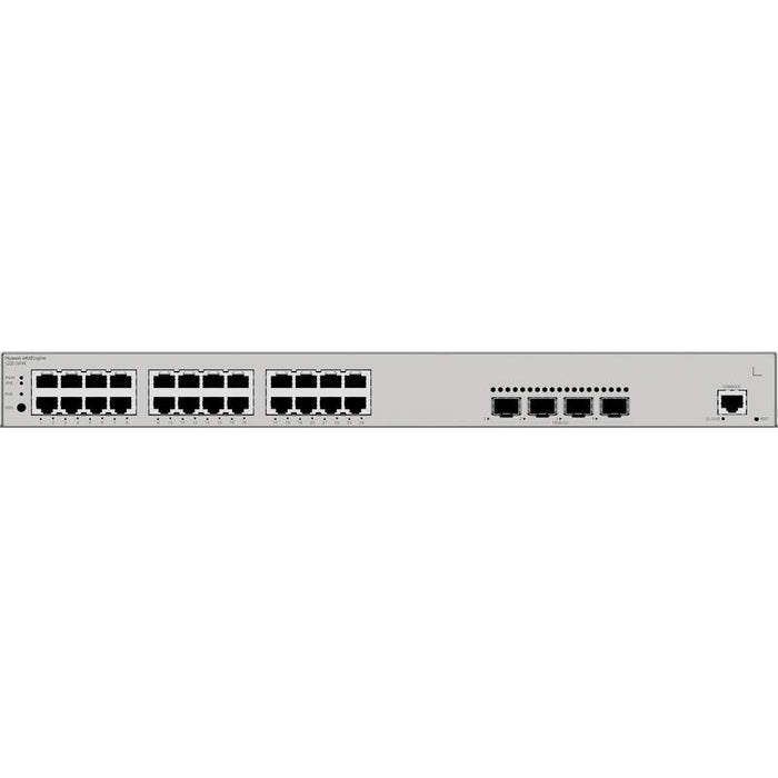 Huawei Switch S220-24p4x (24*Ge Ports(400w Poe+), 4*10ge Sfp+ Ports, Built-In Ac Power)