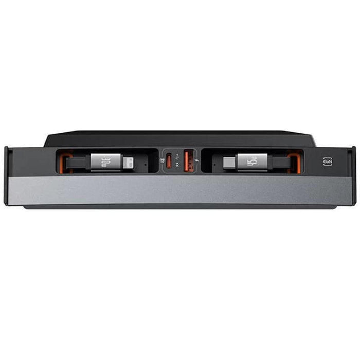 Hub  Baseus T-Space  Con Cables Usb-C A Lightning Para Tesla
