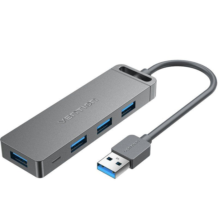 Hub Usb 3.0 Vention Chlhd 4xusb 1xmicrousb Pd Gris
