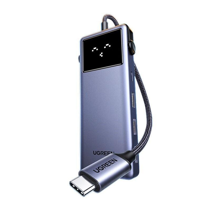 Hub Usb3.0 3xusb 1xusb-C 1xhdmi Rj45 Led
