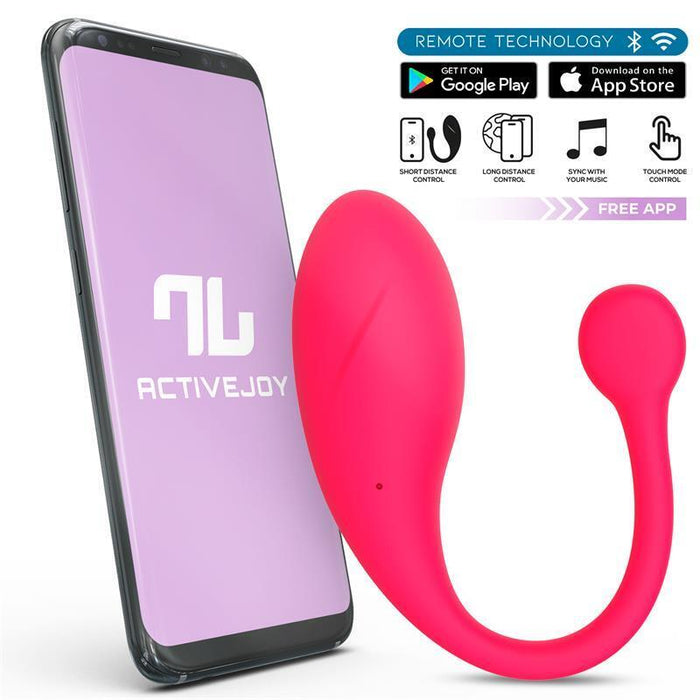 Huevo Vibrador Bulby  Con App Rojo