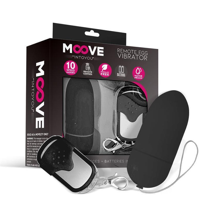 Huevo Vibrador Con Control Remoto Negro