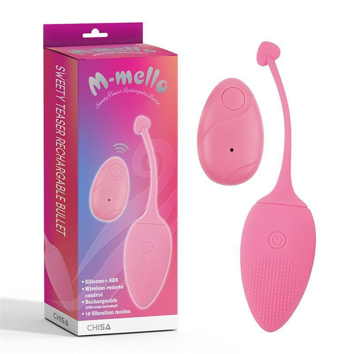 Huevo Vibrador Control Remoto Sweety Teaser Usb 5.7