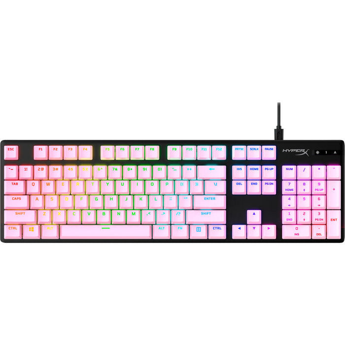 Hyperx Full Key Set Keycaps - Pbt (Pink) Tecla