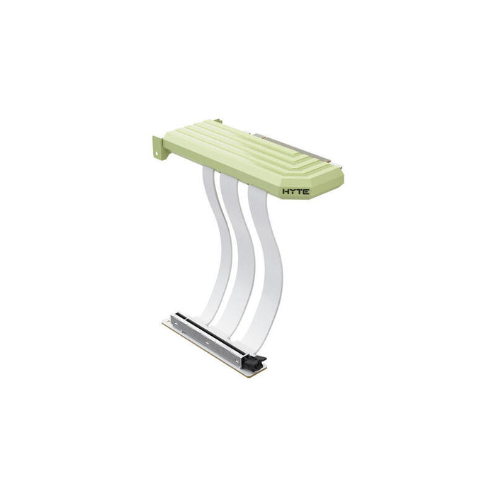 Hyte Pcie 5.0 Hyper Riser, Cable De Extensión Verde/Blanco, 20cm Acc-Hyte-Pcie50-Mm