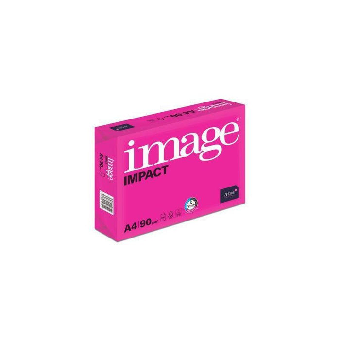 Image Papel Impact Din A4 90gr Paquete 500h Blanco