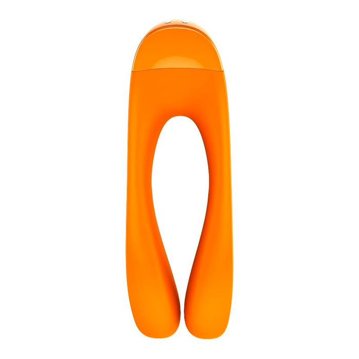 Satisfyer - Candy Cane Vibrador Dedo Naranja