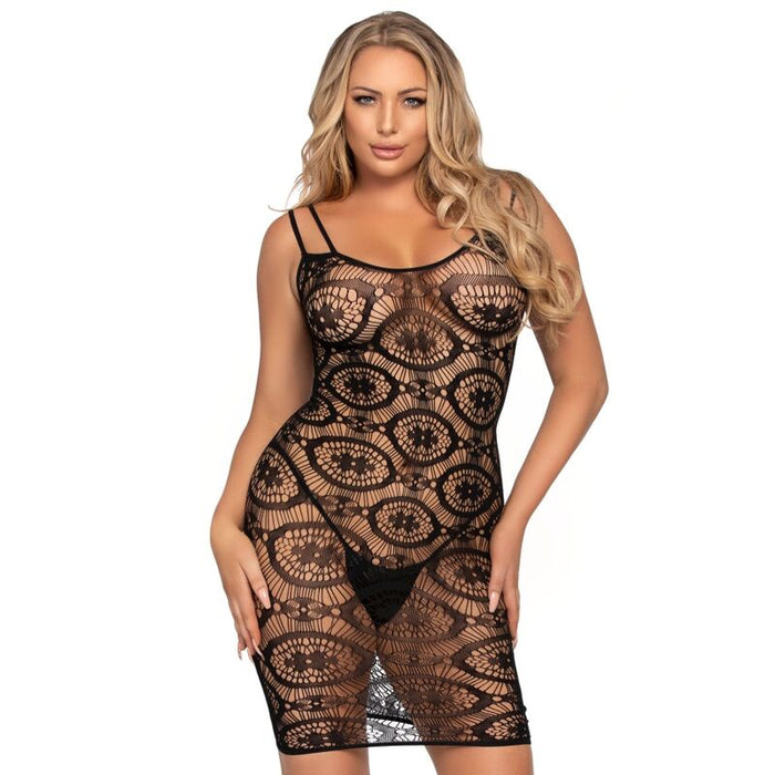 Leg Avenue Mini Vestido Ganchillo