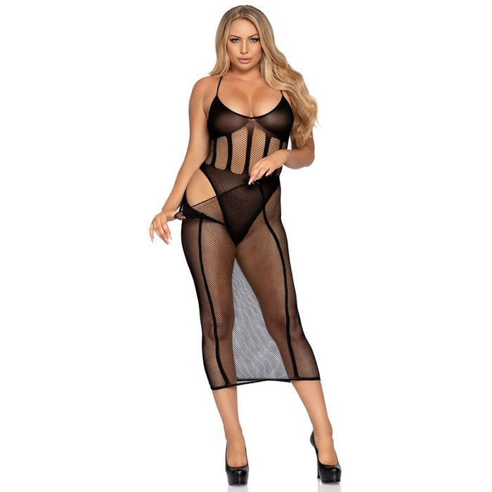 Body Leg Avenue  Opaco Con Falda