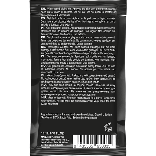 Coquette Chic Desire - Pocket Lubricante Kissable Base Agua Fresa 10 Ml