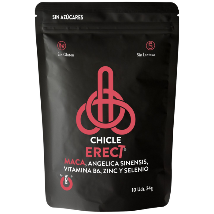 Wug Sex Sense - Erect Chicle Potenciador Erección 10 Unidades