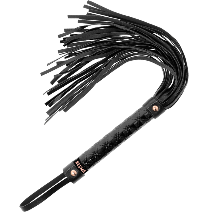 Begme - Black Edition Látigo Cuero Vegano